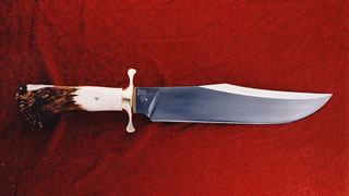 B8-11 Blade 3/8" X 2" x 11" long, Crown handle, Guard 3 1/2"