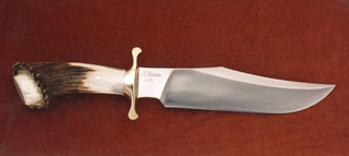 B8 Blade 3/8" X 2" x 9" long, Crown handle, Guard 3 1/2"
